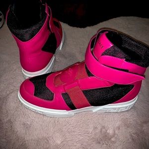 Authentic high top Versace sneakers